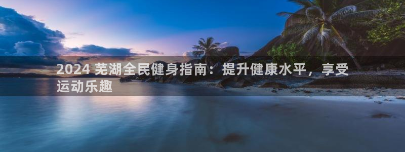 尊龙科技：2024 芜湖全民健身指南：提升健康水平，享受