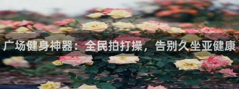 尊龙凯时平台还是万搏好：广场健身神器：全民拍打操，告别久