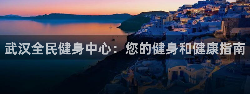 尊龙凯时存款多久到账：武汉全民健身中心：您的健身和健康指南