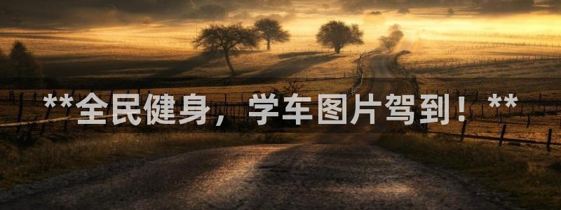 尊龙凯时是哪个国家的：**全民健身，学车图片驾到！**