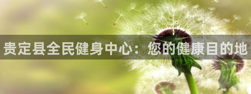 尊龙凯时客服：贵定县全民健身中心：您的健康目的地